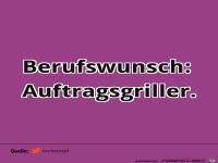 Berufswunsch
