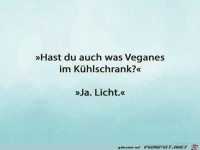 Was Veganes im K�hlschrank