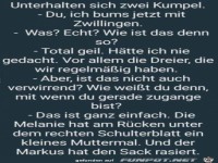 Lustiges Gespr�ch unter Freunden