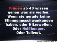 Frauen ab 40