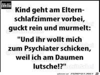Am Daumen lutschen