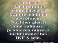 Gem�tlich auf der Couch entspannen