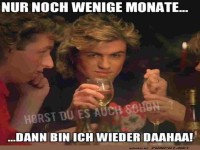 Der Countdown luft, Horst is coming!