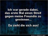 Wenn Streitgespr�che andere Wendungen nehmen