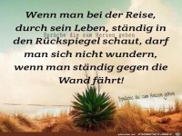 Wenn man bei der Reise
