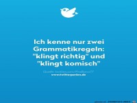 Grammatikregeln