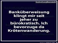 Bankberweisung