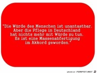 Die W�rde des Menschen