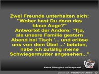 Zwei Freunde unterhalten sich