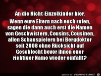 Nicht-Einzelkinder