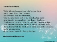 Sinn des Lebens