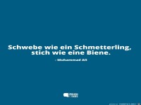 Schwebe wie ein schmetterling