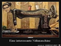 Interessante Naehmaschiene