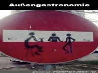 So ist das mit der Au�engastronomie