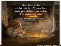 Ich brauche nicht viele Menschen