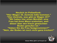 Neulich im Polizeifunk