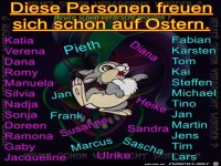 Wer sich auf Ostern freuen kann