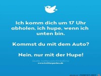 Kommst Du mit dem Auto?