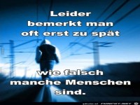 leider bemerkt man oft erst zu spt.......