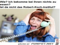 Robert kocht nicht