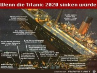 Wenn die Titanic heute sinken w�rde