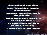 So l�uft das in Internetforen