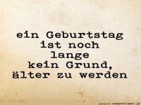 Geburtstag