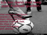 Fu�ball gucken