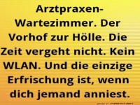 Wartezimmer-Witz: WLAN? Fehlanzeige!