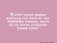 T�rklinken-Drama: Mode gegen Laune!