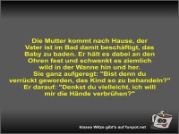 Die Mutter kommt nach Hause