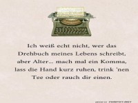 Das chaotische Drehbuch des Lebens
