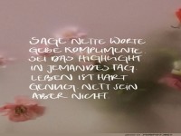 Das Geheimnis zum Nettersein