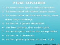 Irre Tatsachen