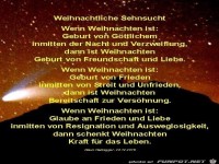 weihnachtliche Sehnsucht