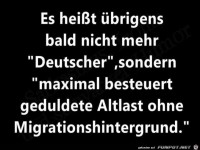 Es hei�t nicht mehr Deutscher