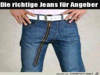 Jeans für Angeber
