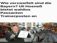 Suche nach einem Trainer