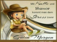 Mit Kaffee und Humor kommt man dem Stress zuvor