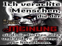 Diese Menschen verachte ich auch