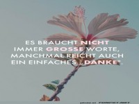 Ein einfaches Danke