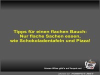 Tipps für einen flachen Bauch
