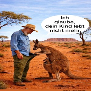 fun-Bild: K&auml;nguru-Vertauschung: Eine ungewollte &Uuml;berraschung