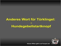 Anderes Wort f�r T�rklingel