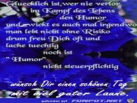 einen guten tag mit viel guter laune