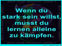 Stark sein