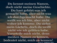 Kennst Du meine Geschichte