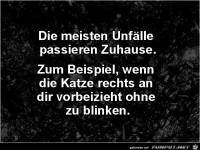 Die meisten Unf�lle
