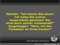 Richter: Ich kenne Sie doch! Ich habe Sie schon tausendmal