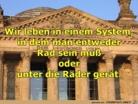 Wir leben in einem System